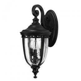 184-10636 Enrici LED Medium Outdoor Wall Lantern Black 