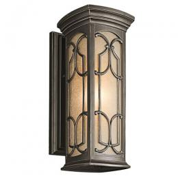 190-10666 Ferrucci LED Outdoor Medium Wall Lantern Olde Bronze 