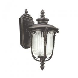190-10695 Luciana LED Outdoor Period Small Wall Lantern Rubbed Bronze 