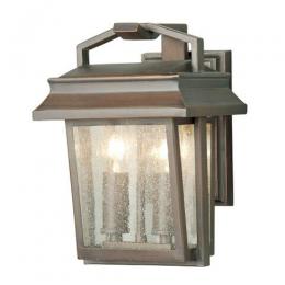 180-10771 Navarro LED Outdoor Period Wall Lantern Aged Bronze 