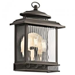 190-10777 Pasetti LED Outdoor Period Large Wall Lantern Olde Bronze 