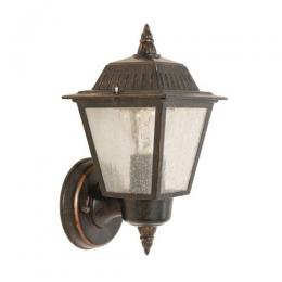 180-10831 Hugo LED Outdoor Wall Lantern Weathered Bronze 
