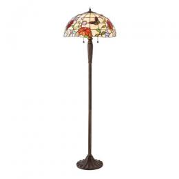 363-11247 Bonatti LED Tiffany 2 Light Floor Lamp 