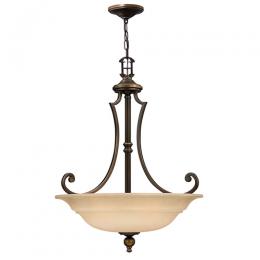 186-11425 Pivetti LED 1 Light Pendant Ceiling Light Old Bronze Finish 
