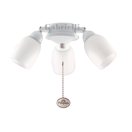 Fantasia 221463 Amorie Amorie Ceiling Fan Light Gloss White 