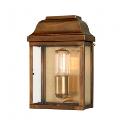180-5119 Villani LED Period Outdoor Wall Lantern Aged Brass 