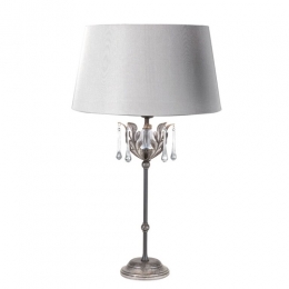 180-5202 Amati LED Table Lamp Black Silver 