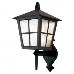 180-5298 Canali LED Period Outdoor Wall Lantern Black 