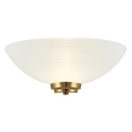 734-5999 Victoria LED Wall Uplighter Antique Brass 