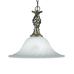 741-6631 Camerini LED Pendant Ceiling Light Antique Brass 