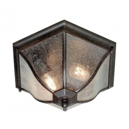 180-8042 Nencini LED Outdoor Soffit or Wall Lantern Weathered Bronze Patina 