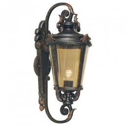 180-8074 Barilla LED Large Outdoor Wall Lantern Weathered Bronze Patina 