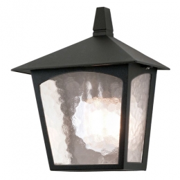 180-8093 Votto LED Outdoor Half Wall Lantern Black 