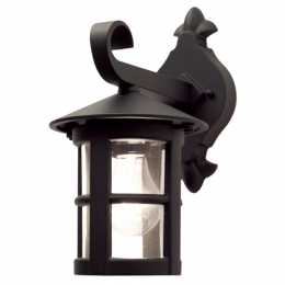 180-8099 Herin LED Small Outdoor Wall Light Black 