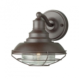 180-8105 Eusepi LED Outdoor Wall Lantern Old Bronze 