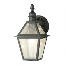 180-8108 Poletti LED Outdoor Period Wall Lantern Black 