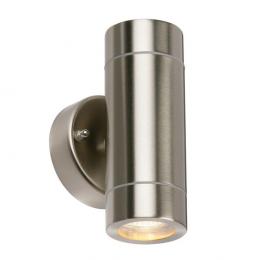 731-10308 Palermo LED Outdoor Wall Light Stainless Steel 