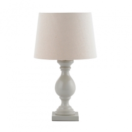 LED Table Lamp Taupe 