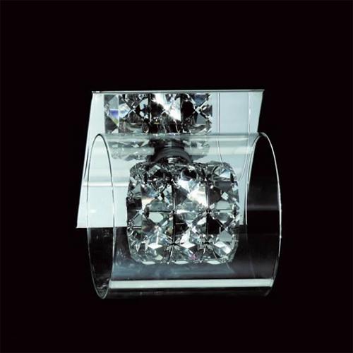 LED 1 Light Wall Light Polished Chrome