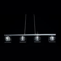 338-10620  LED 4 Light Ceiling Light Polished Chrome