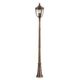 184-10626 Enrici LED Large Outdoor Lamp Post British Bronze 