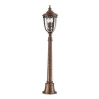 184-10632 Enrici LED Medium Outdoor Pedestal British Bronze