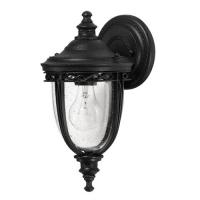 184-10634 Enrici LED Small Outdoor Wall Lantern Black