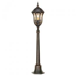 184-10652 Battista LED Outdoor Post Lamp Walnut 