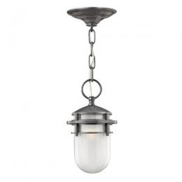 186-10680 Reato LED Outdoor Pendant Lantern Hematite Finish 