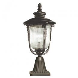 190-10696 Luciana LED Outdoor Period Medium Pedestal Rubbed Bronze 