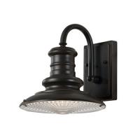 184-10717 Redolfi LED Outdoor Small Wall Lantern Bronze Black Finish