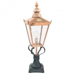 182-10720 Chirico LED Outdoor Pedestal Lantern Copper 