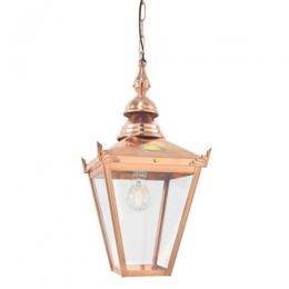 182-10723 Chirico LED Outdoor Pendant Lantern Copper 