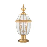 188-10731 Nicoletta LED Outdoor Pedestal Polished Brass