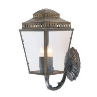 180-10735 Mancini LED Outdoor Period Wall Lantern Aged Brass