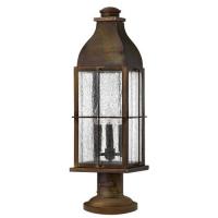 169-10762  LED Outdoor Period Pedestal Lantern Sienna
