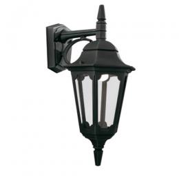 180-10795 Parisi LED Outdoor Wall Lantern Black 