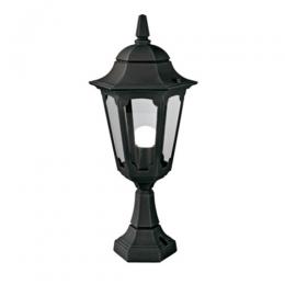 180-10796 Parisi LED Outdoor Pedestal Black 