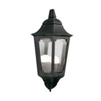 180-10799 Parisi LED Outdoor Half Lantern Black