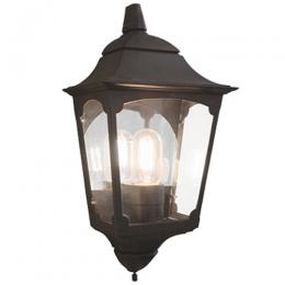 180-10800 Chimenti LED Outdoor Half Wall Lantern Black 