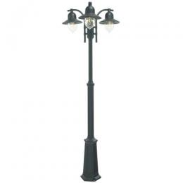 182-10801 Cometti LED Outdoor Lamp Post Black 