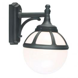 182-10806 Bollini LED Outdoor Wall Lantern Black 