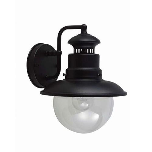LED Outdoor Period Wall Lantern Black