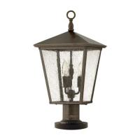 186-10846 Trentini LED Outdoor Period Pedestal Lantern Regency Bronze