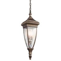 190-10847 Vento LED Outdoor Period Pendant Lantern Brushed Bronze