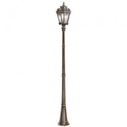 190-10873 Tonetto LED Outdoor Period Extra Large Lamp Post Bronze Patina 