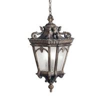 190-10875 Tonetto LED Outdoor Period Extra Large Pendant Lantern Bronze Patina