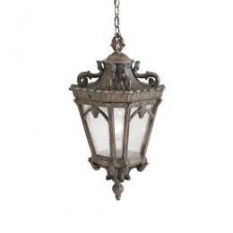 190-10881 Tonetto LED Outdoor Period Medium Pendant Lantern Bronze Patina 