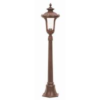 166-10903  LED Outdoor Period Small Post Lamp Bronze Patina