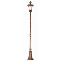 166-10904  LED Outdoor Period Medium Lamp Post Bronze Patina